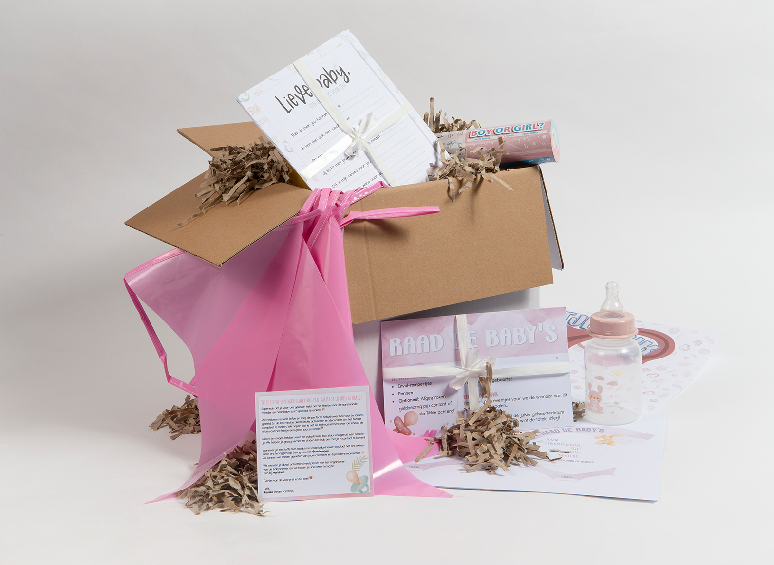 Babyshower Box It's a Girl - Luxe
